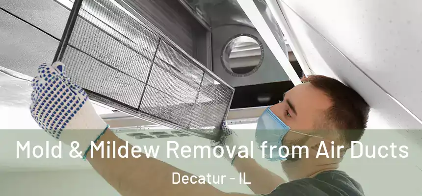  Mold & Mildew Removal from Air Ducts Decatur - IL